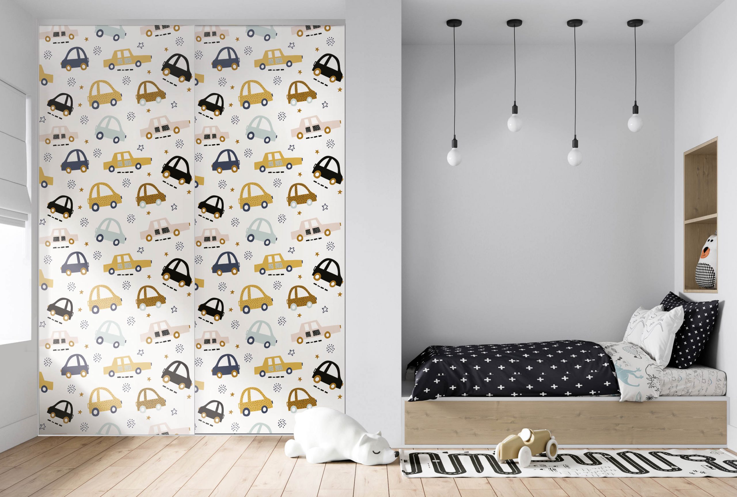 Portes de placard IMAGO chambre enfant – voitures