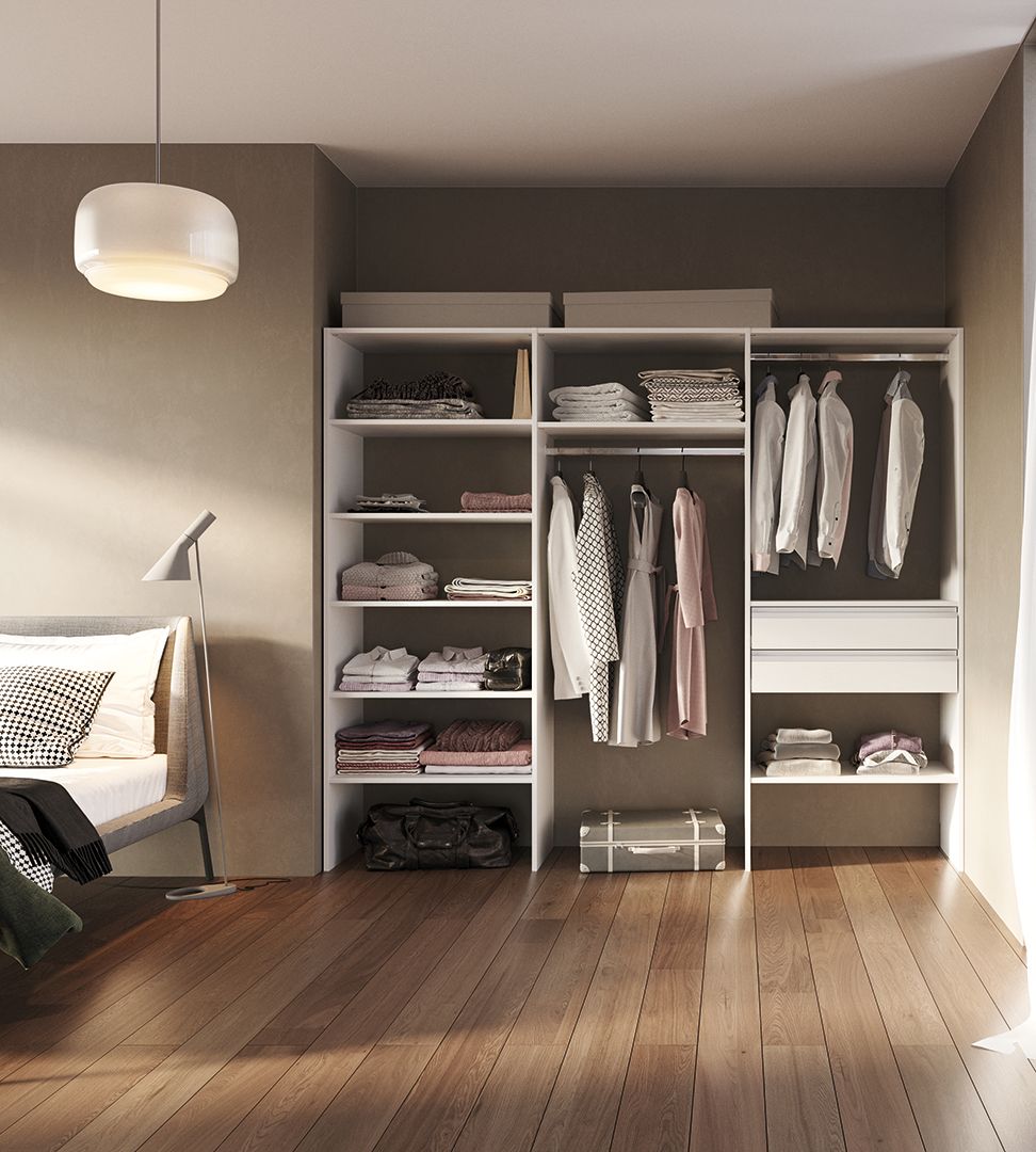 Dressing composable éco H2036, 1 départ + extension E1 + E3 + E5